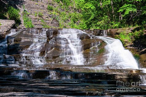 Cascadilla Gorge Waterfalls Photograph by Bob Phillips - Pixels