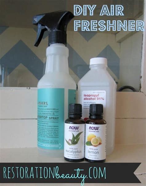 Diy Homemade Natural Air Fresher Diy Air Freshener Diy Room Spray