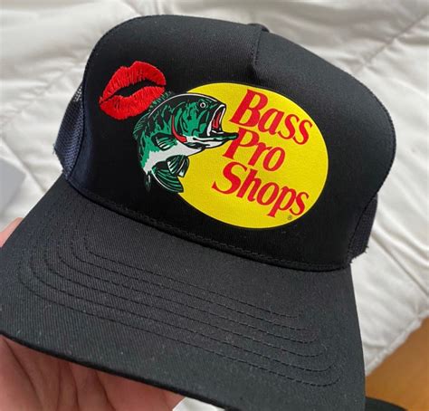 Bass Pro Shop Trucker Hat Kiss Mark Von Dutch Trucker Hat Etsy Uk