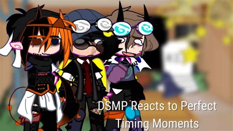 Dsmp Reacts To Perfect Timing Moments On The Dsmp Gacha Club Ft