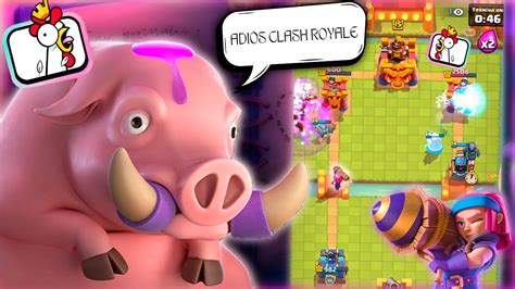 La Lanzafuegos Evolucionada Rompio Clash Royale Youtube