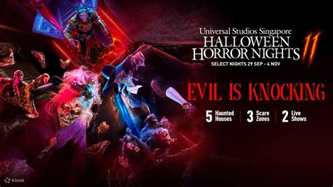 Universal Studios Singapore Halloween Horror Nights Ticket Klook