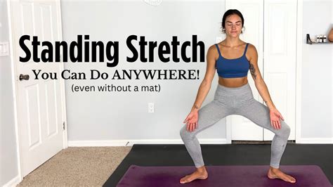 Midday Work Stretch Min Standing Yoga You Can Do Anywhere Youtube