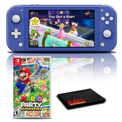 Nintendo Switch Lite (Blue) with Mario Party Superstars Game - Walmart.com