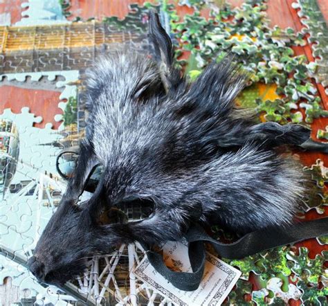Silver Fox Face Mask