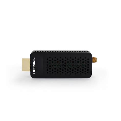 Décodeur Stick Tnt Dvb T2 Hevc Hdmi Noir