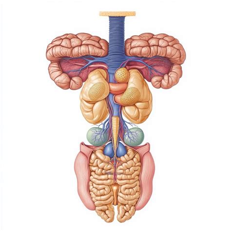 Human Endocrine System Anatomy Illustrated Guide With Labeled Diagram