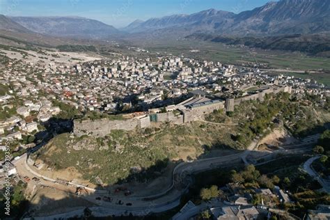 Gjirokaster Castle Clock Tower Ottoman Architecture In Albania Unesco