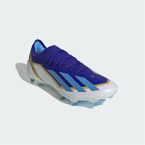 Football Boots X Crazyfast Messi Elite Firm Ground Boots Blue