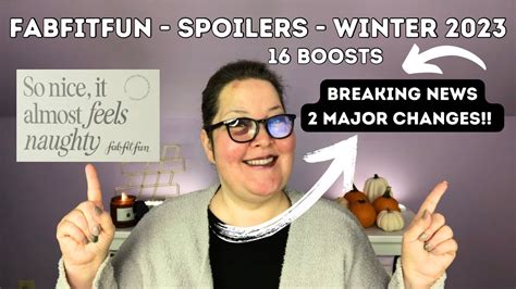 Fabfitfun Spoilers Important Breaking News Boosts Winter