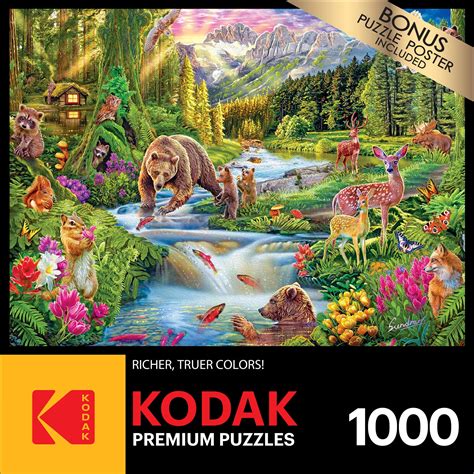 Buy Cra Z Art Kodak 1000 Piece Wild Frontier Adult Jigsaw Puzzle Online