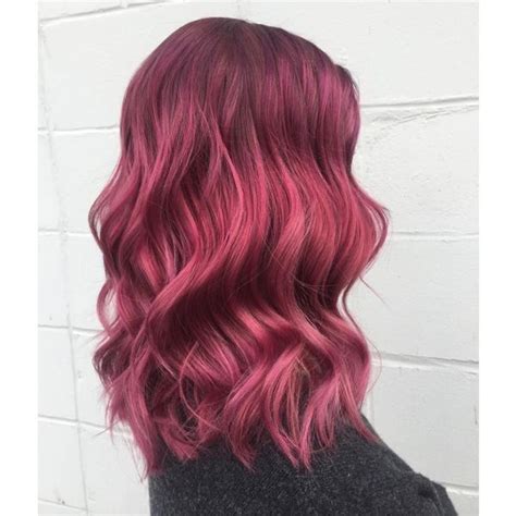 Pin By Raquel Mendes On Cabelos In Dark Pink Hair Raspberry