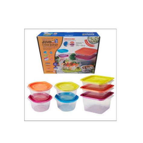 KIT POTES COREANOS C 7 PEÇAS JUMBO KOREA MART