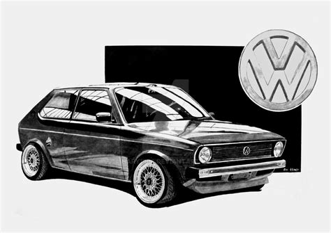 Volkswagen Polo Drawing By Hary1908 On Deviantart