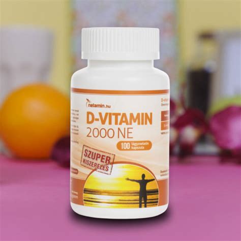 Netamin D Vitamin Ne Szuper Kiszerel S Netamin Webshop