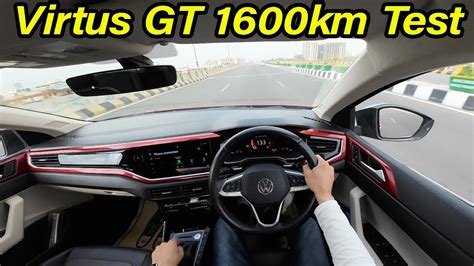 Volkswagen Virtus 1 5L 1600kms Drive Review L Pros And Cons L Aayush