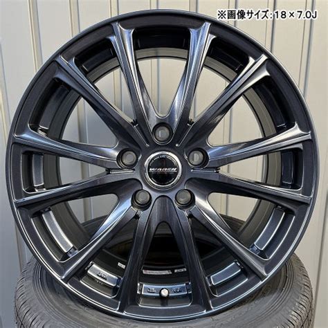 HOT STUFF 156 0J 43 5 114 3 WAREN W05 新品 15インチ ホイールのみ 4本セット セレナ ルミオン アイシス タイヤショップ78 2号店 通販