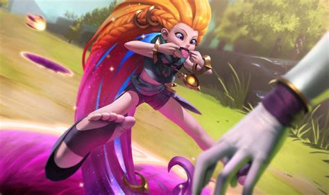 Zoe Lol Wallpapers Top Free Zoe Lol Backgrounds Wallpaperaccess