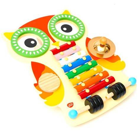 Pin By Bee Smart Toys On Musical Instrument Set Owl Musical