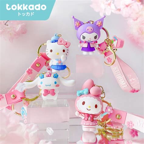 Jual Tokkado Sanrio Blossom Keychain Gantungan Kunci Karakter Lucu