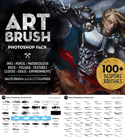 Matts Photoshop Art Brush Set | Free download