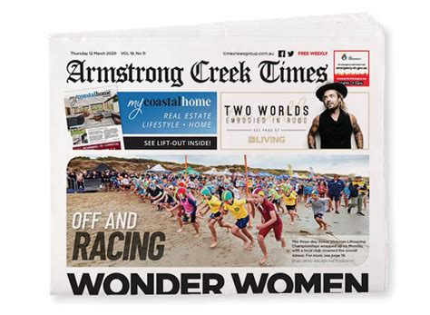 Armstrong Creek Times 12 March 2020 Surf Coast Times