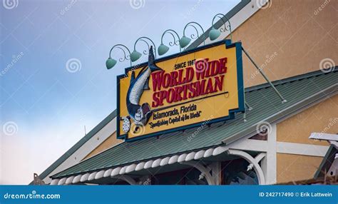 World Wide Sportsman Bass Pro Shops In Islamorada Miami Florida February 14 2022 Editorial