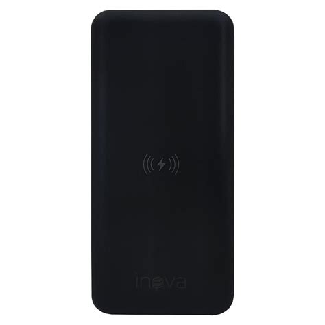 Carregador Portátil Powerbank Indução 10000mah Wireless Charger Sem Fio