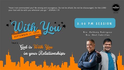 Feast Novotel With You Talk God Is With You In Your Relationships