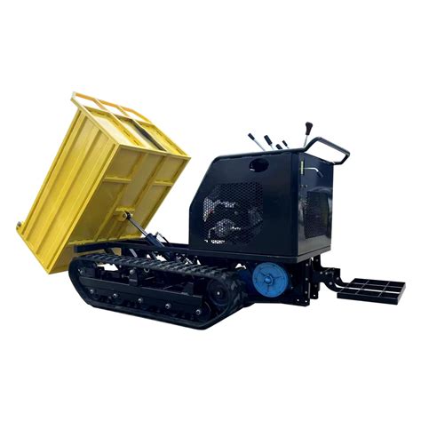 Small Crawler Transporter Gasoline Self Loading Mini Dumper Multi