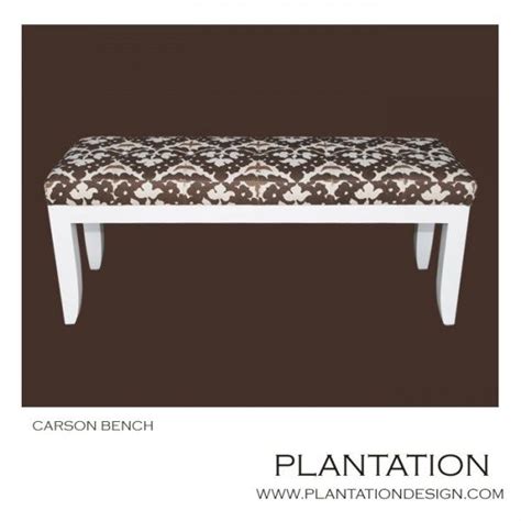 Carson Bench No 2 Bench Ottoman Bench Custom Furniture