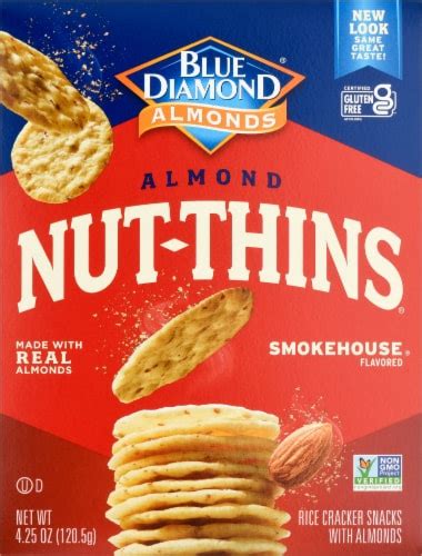 Blue Diamond Smokehouse Nut-Thins Crackers, 4.25 oz - Fry’s Food Stores