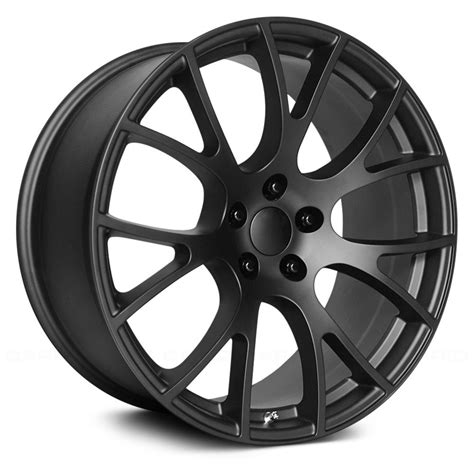 Performance Replicas Pr Matte Black Powerhouse Wheels Tires