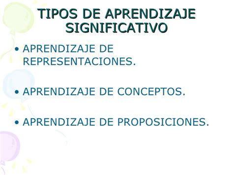 Teoria Del Aprendizaje Significativo