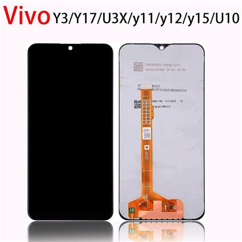 635 Lcd For Vivo Y12 Y15 Y17 Y3 U3x Y11 U10 2019 Lcd Display Touch