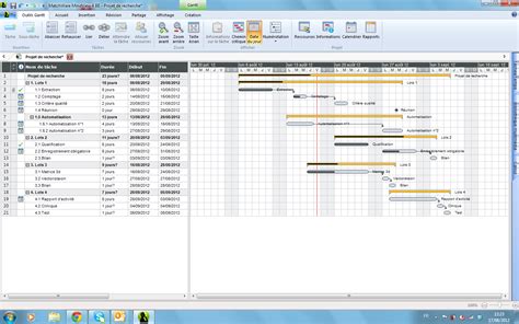 Comment Faire Un Diagramme De Gantt - Tout Faire