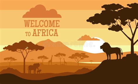 Welcome to Africa stock photo. Illustration of african - 36204254