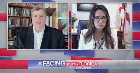 Facing South Florida: 1-On-1 With State Sen. Ileana Garcia - CBS Miami