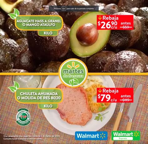 Ofertas Martes De Frescura Walmart De Marzo