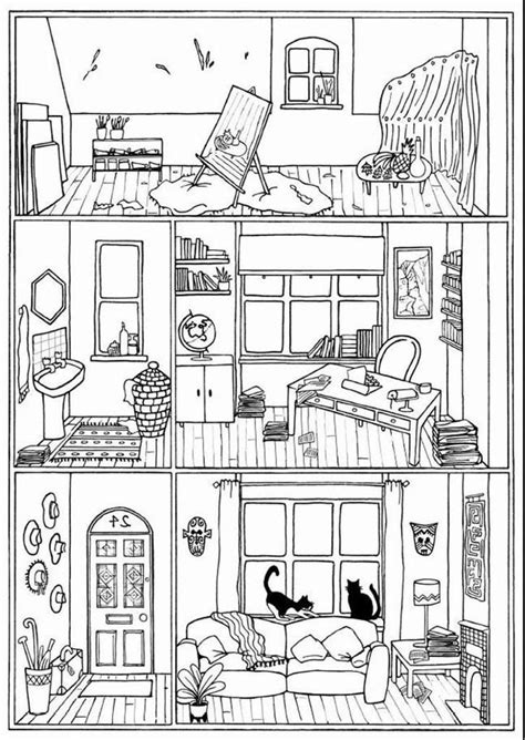 Pin By Azi Coi Li On Coloring Pages House Colouring Pages Colouring