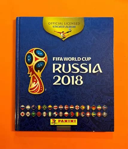 Estampas Rusia 2018 Álbum Pasta Dura Completamente Lleno Meses sin