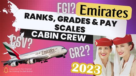 Emirates Airline Cabin Crew Salary Career Progression Youtube