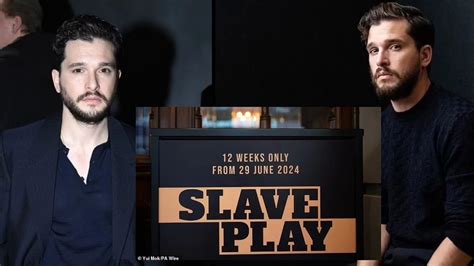 Kit Harington To Strip For Slave Play West End Show Youtube