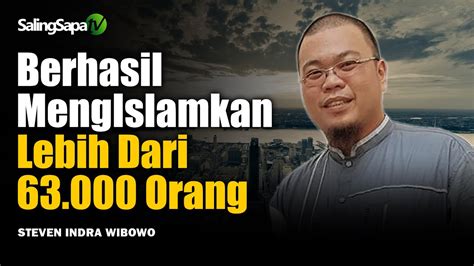 Seorang Mualaf Yang Berhasil Mengislamkan Puluhan Ribu Orang Steven