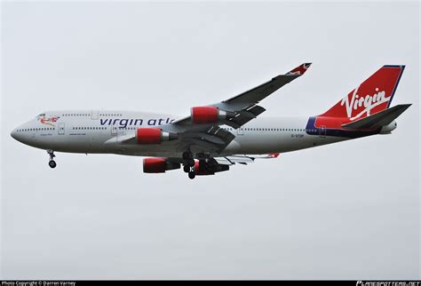 G Vtop Virgin Atlantic Airways Boeing Q Photo By Darren Varney