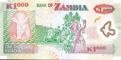 Billete Kwacha Zambia Foronum