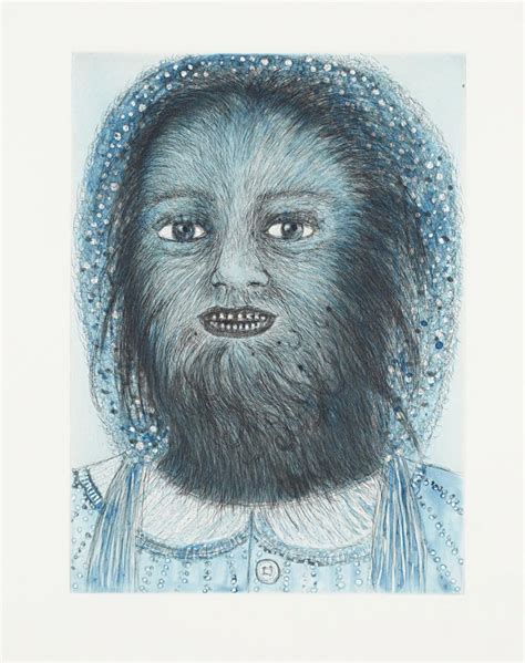 Kiki Smith Wolf Girl From The Blue Prints Series Invertir En Arte