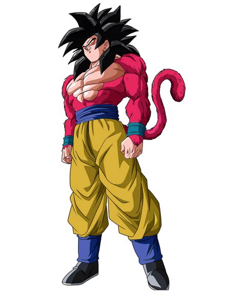 Ssj4 Goku Render Bucchigiri Match By Robzap18 On Deviantart