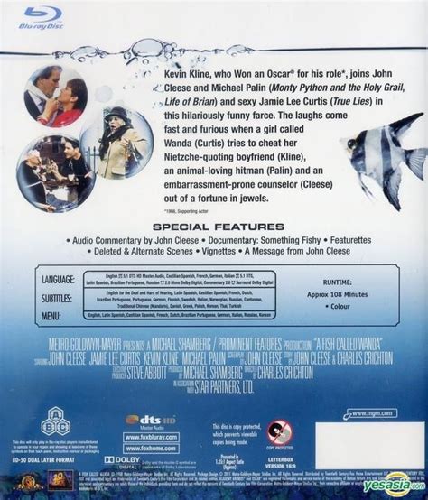 Yesasia A Fish Called Wanda 1988 Blu Ray Hong Kong Version Blu
