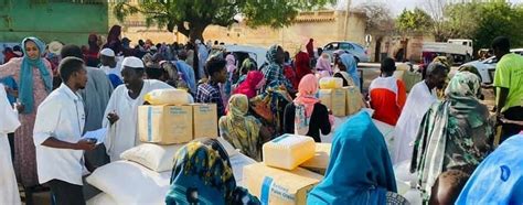 وصول أول قافلة مساعدات إنسانية إلى ولاية جنوب دارفور اخبار السودان